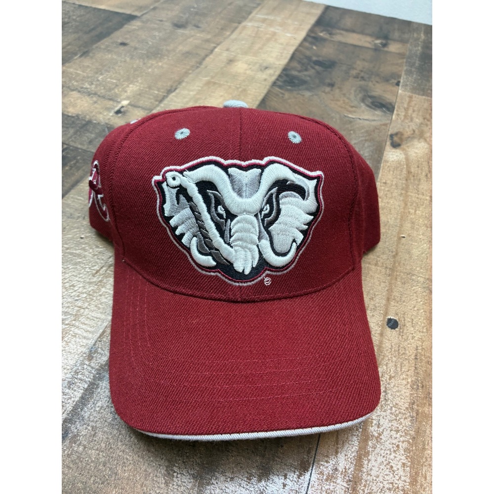 Alabama Crimson Tide Elephant Logo Hat Cap Boy Maroon Adjustable Baseball Cap